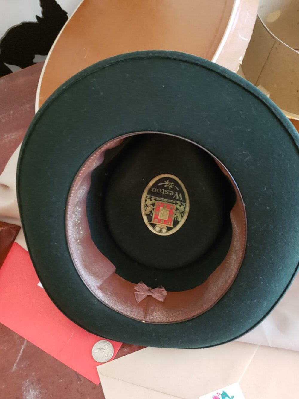WESTON TYROLEAN VINTAGE HAT WITH BOX - Picture 5 of 10